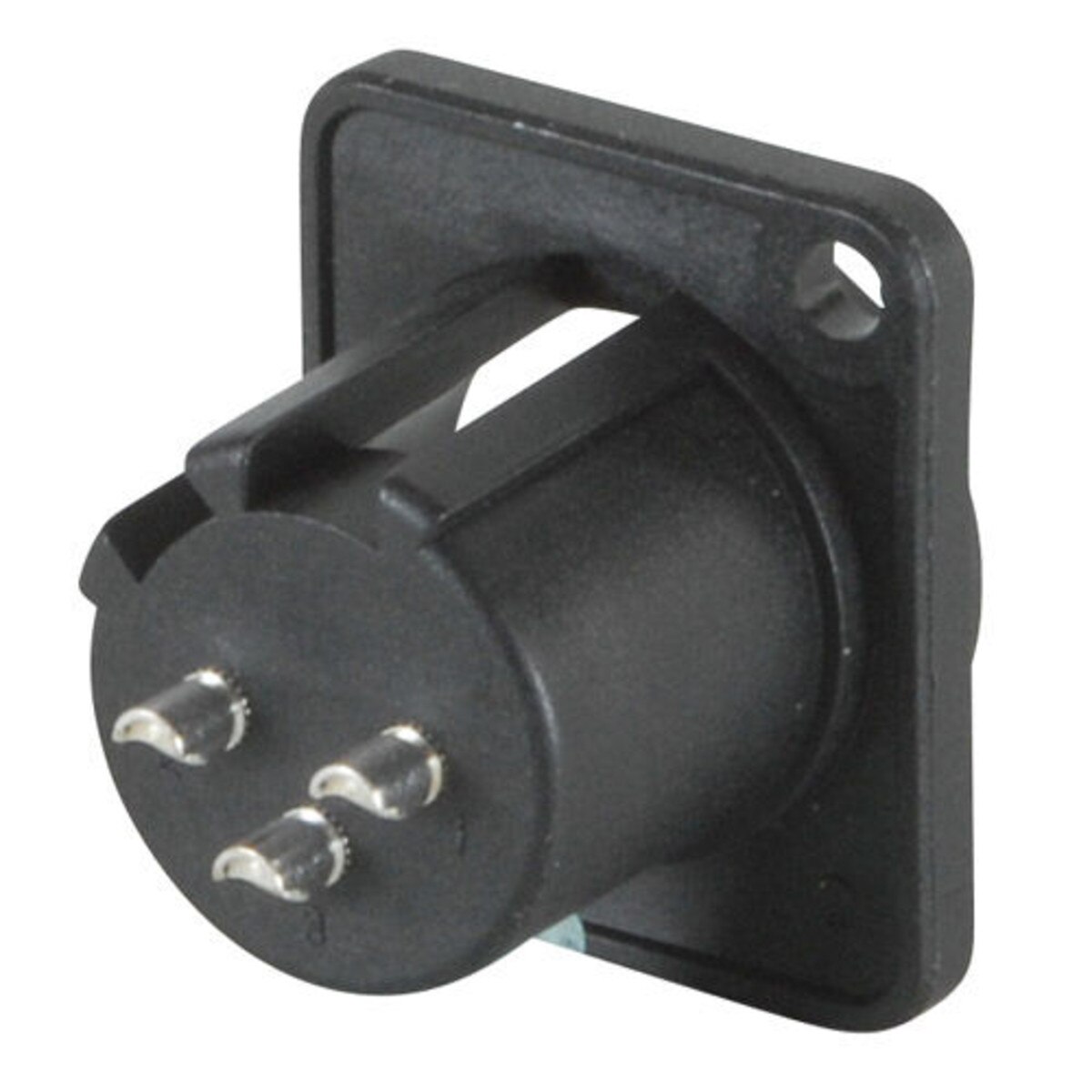 Neutrik NC3MPP Chassis Mount Male XLR Connector Plastic "D"